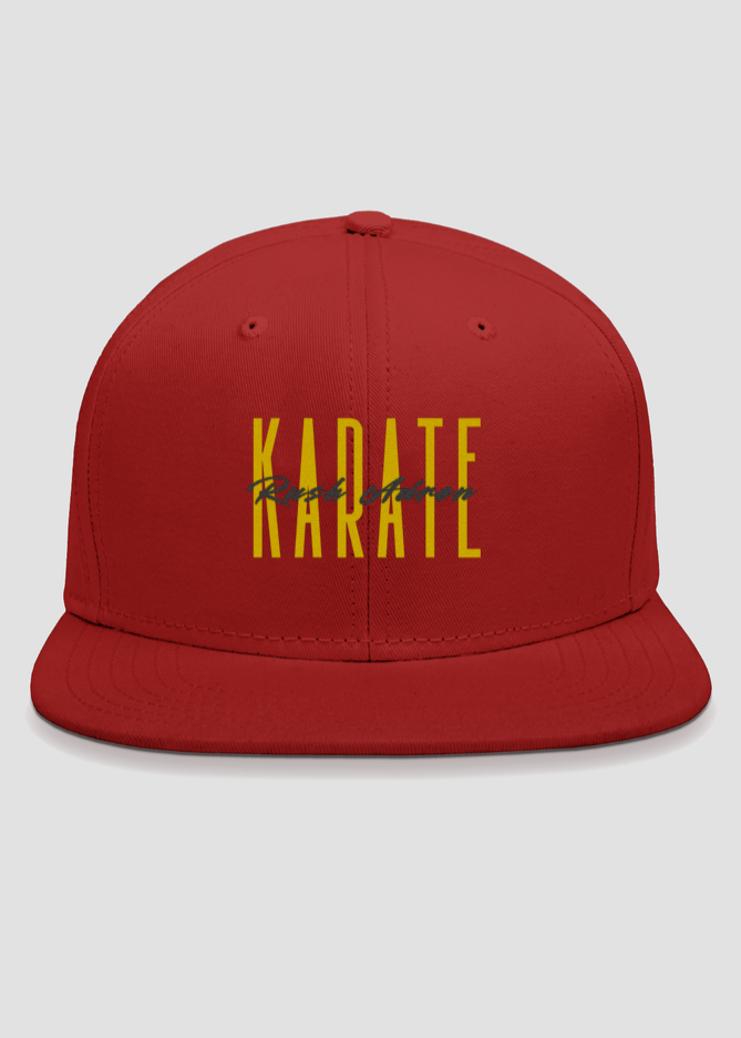 RUSH ADREN Karate Red Snapback Cap