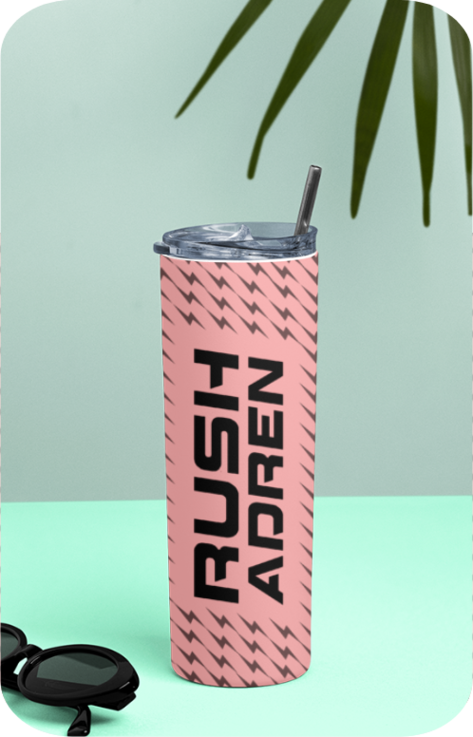 Rush Adren Lightning Tumbler Bottle - 600 ml