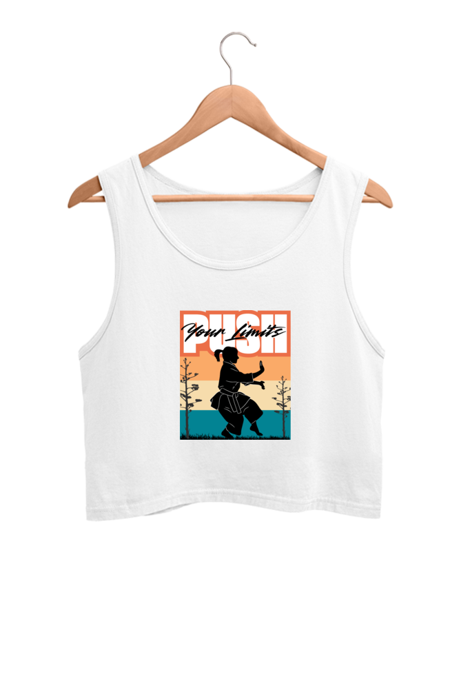 Push Your Limits Crop Tank