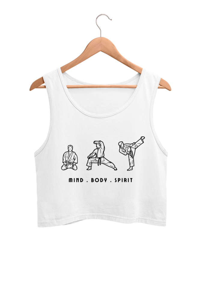 Mind Body Spirit Crop Tank