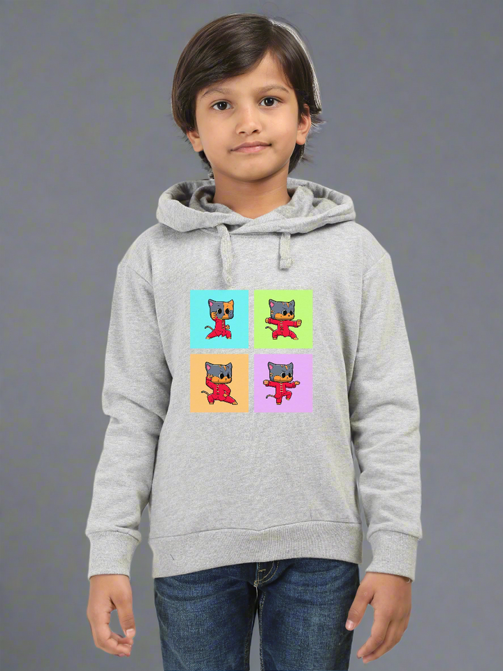 The Karate Cat Boys Classic Hoodie
