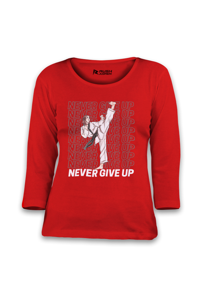 Karate Never Give Up Classic T-Shirt