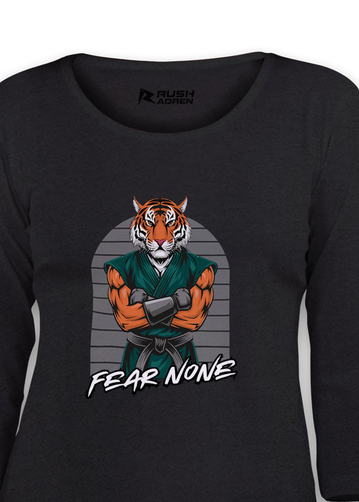 Tiger Warrior 3/4th Sleeve T-Shirt