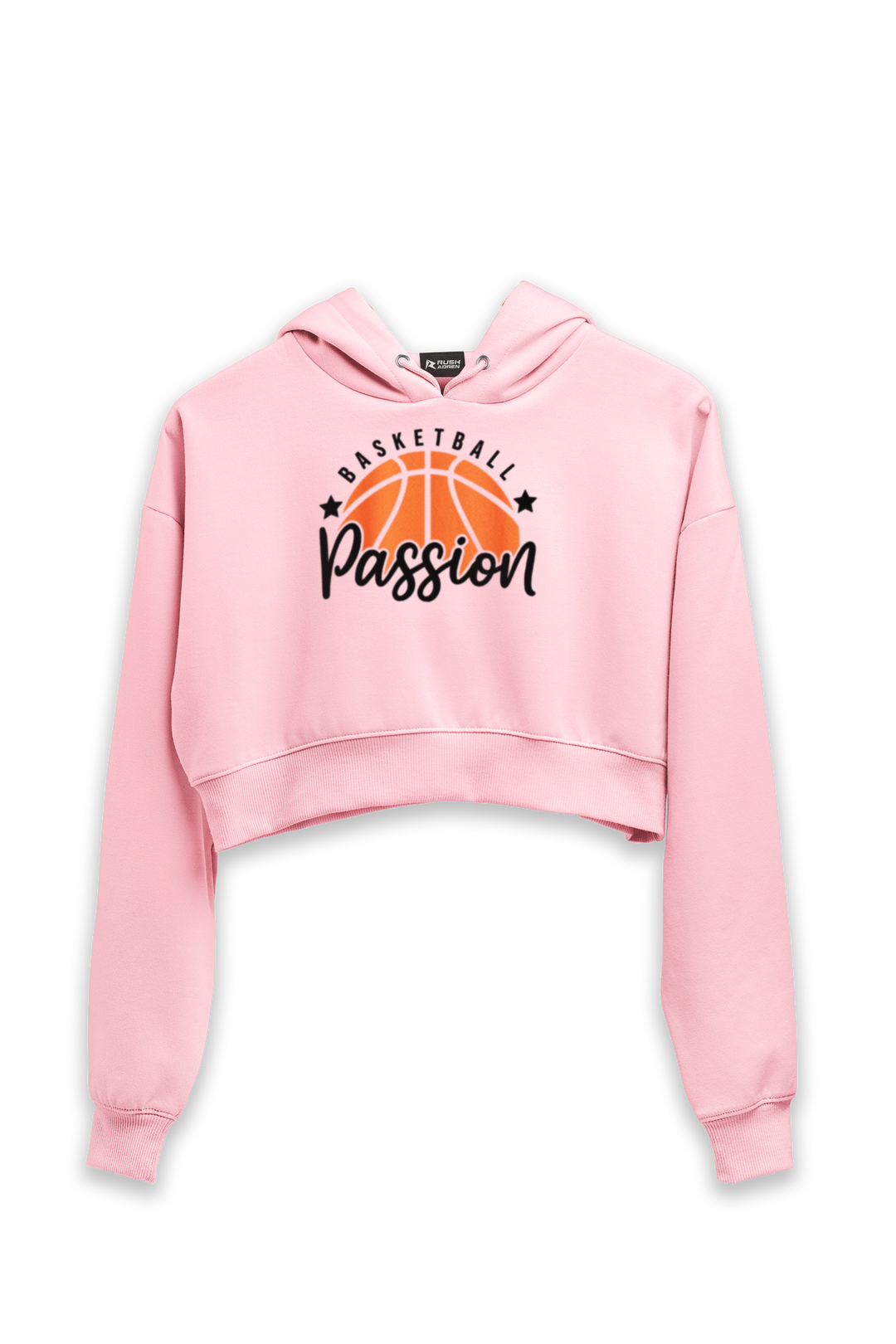 Basketball Passion - Female Cropped Hoodie