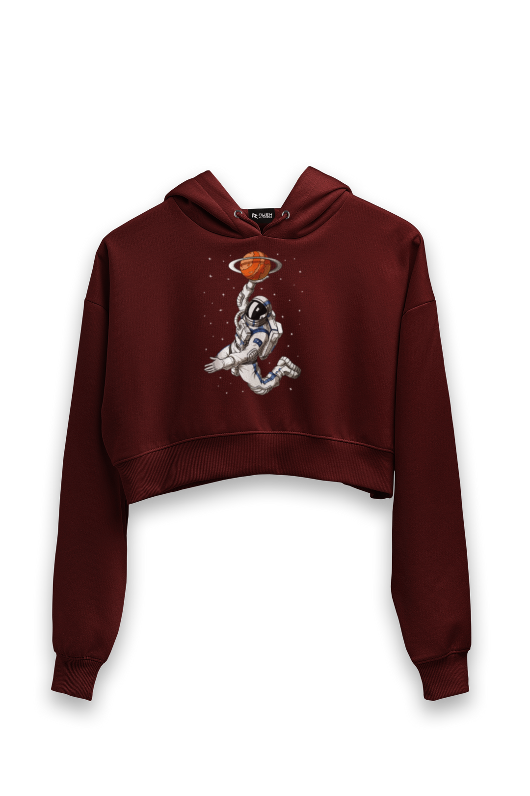Cosmic Dunk - Female Cropped Hoodie