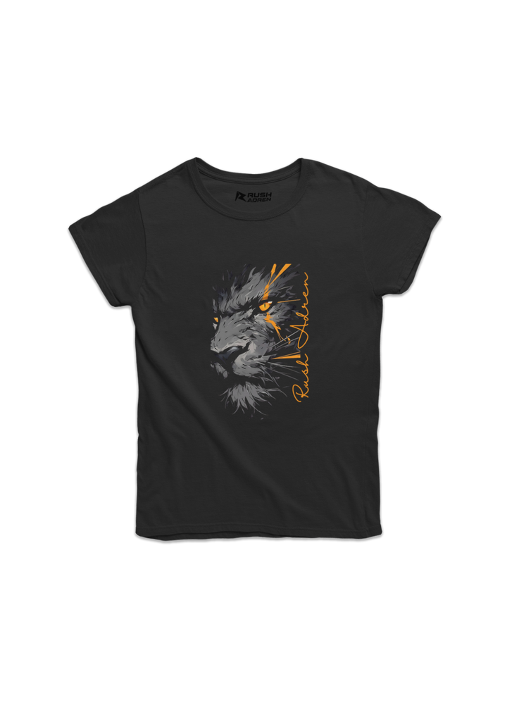 Girls Fierce Lion T-Shirt