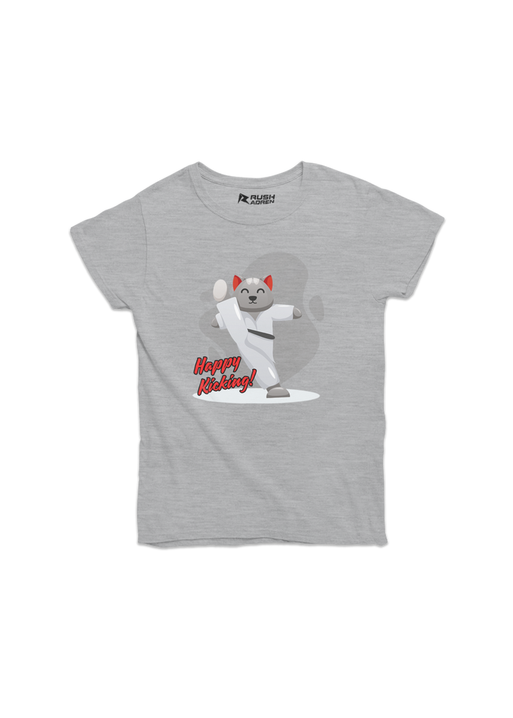 Happy Kicking Girls Classic T-Shirt