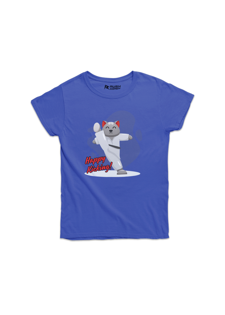 Happy Kicking Girls Classic T-Shirt