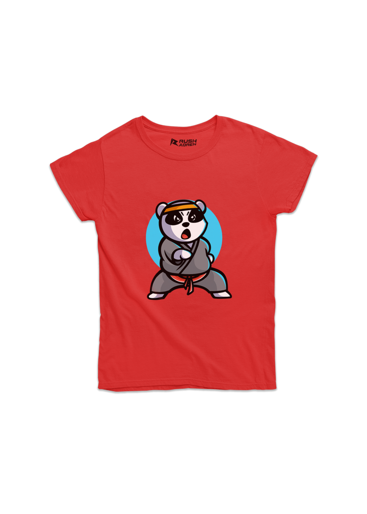 Girls Combat Panda Classic T-Shirt