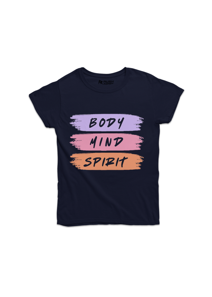 Girls Body Mind Spirit Graphic T-Shirt