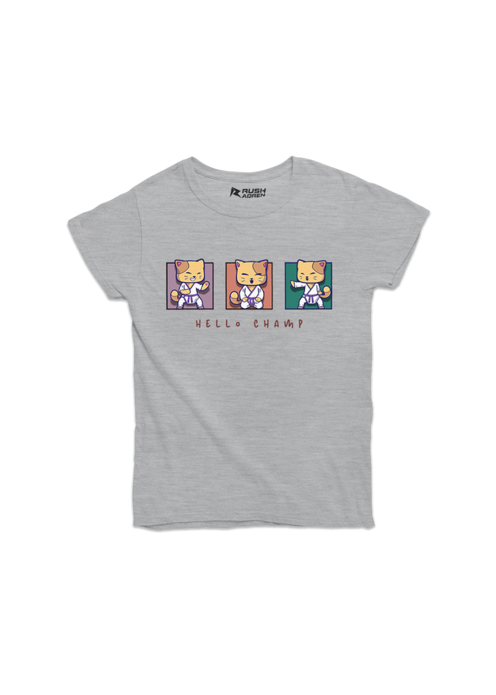 Girls Hello Champ Classic T-Shirt