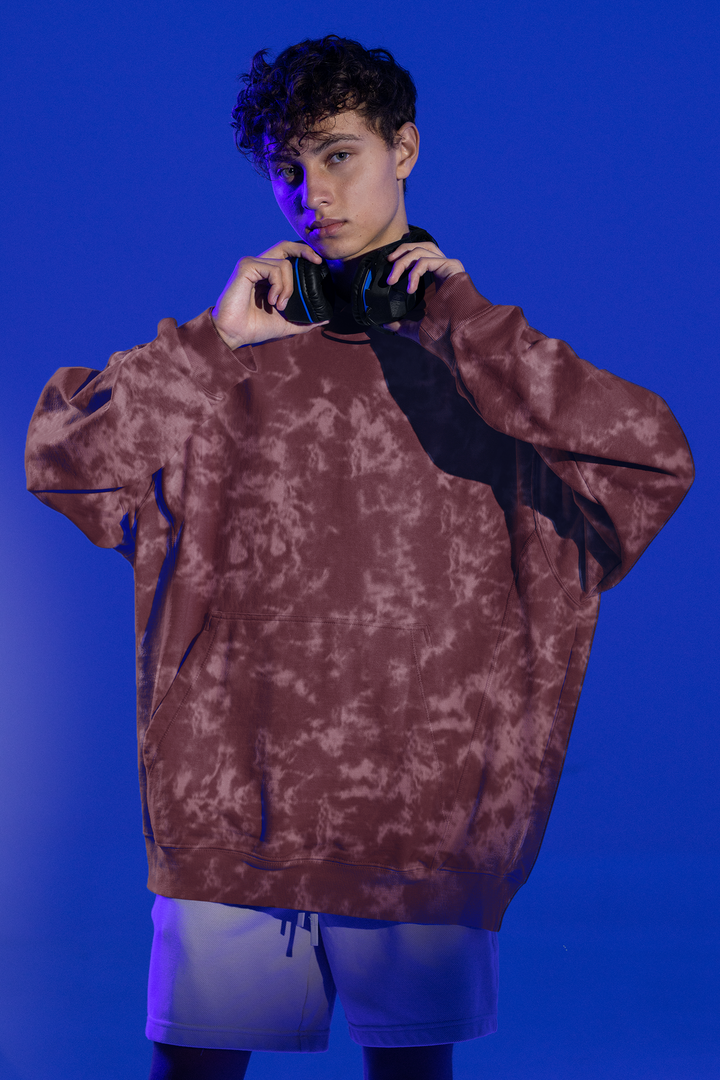 Statement RUSH Acid Wash Hoodie
