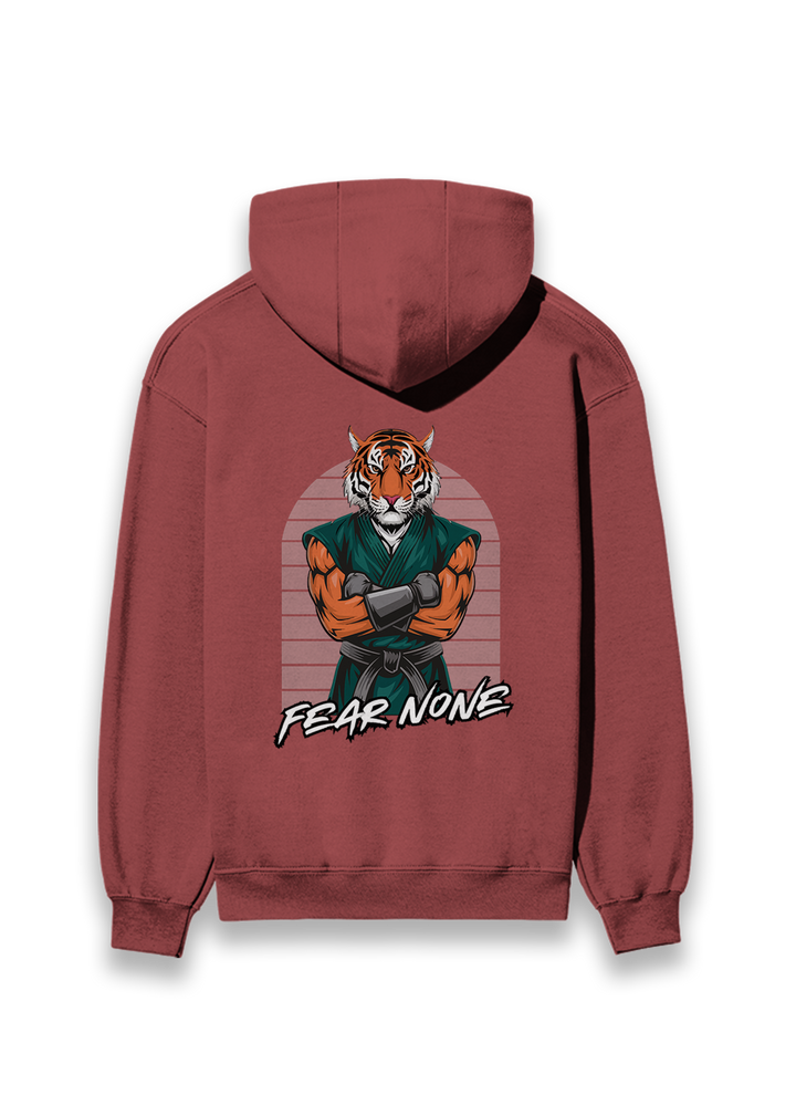 Tiger Warrior Fear None Hoodie