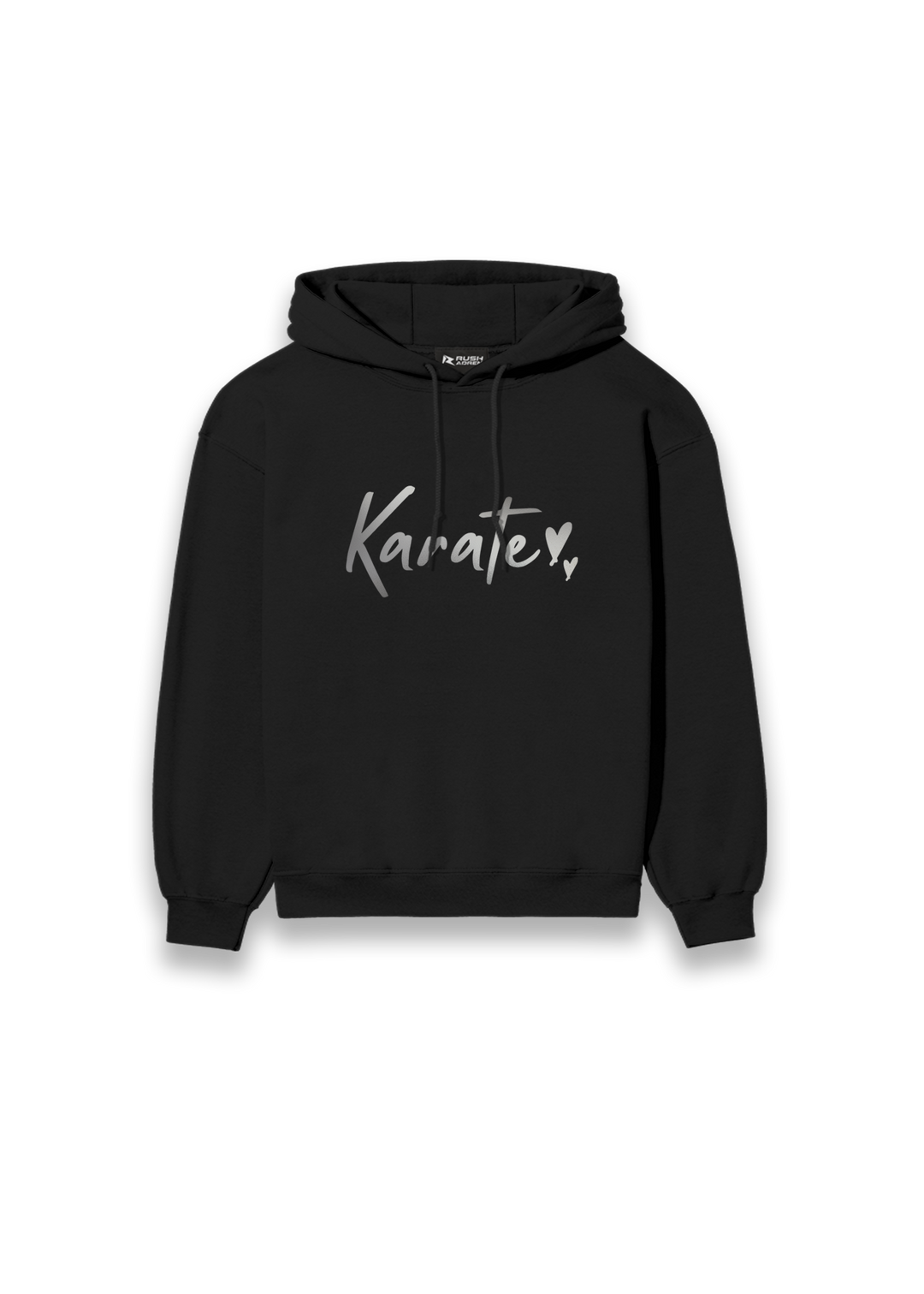 Boys Silver Vinyl Classic Hoodie