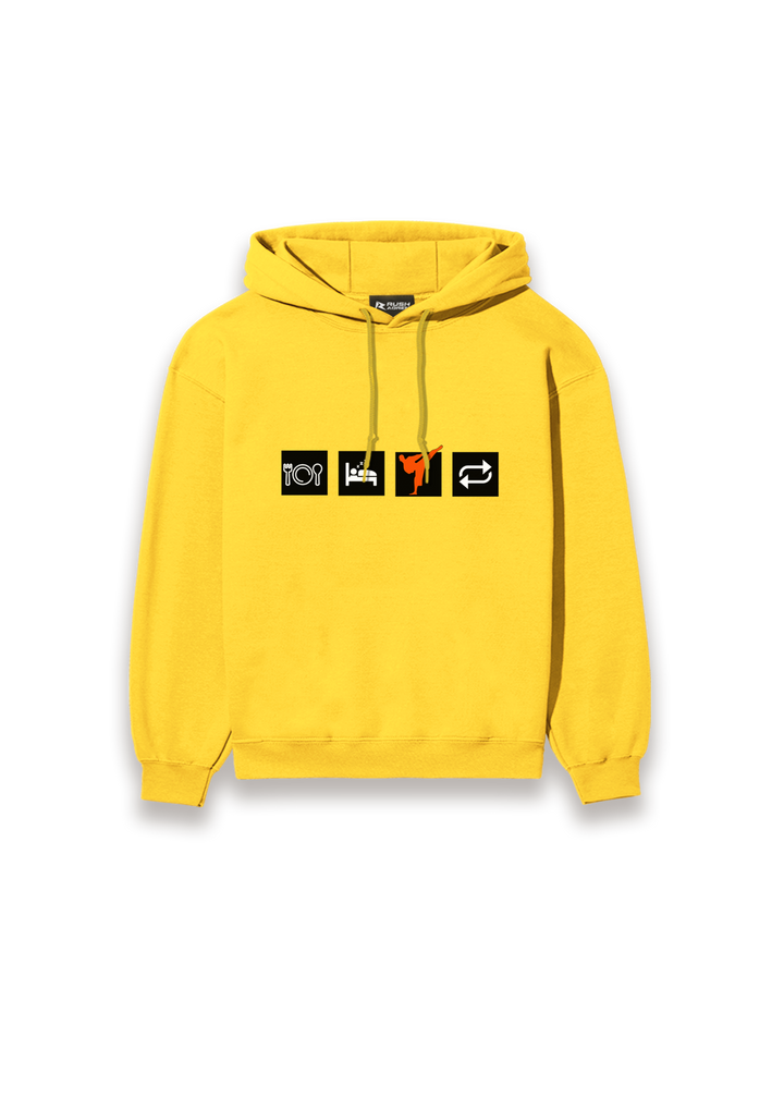 Karate Routine Boys Classic Hoodie