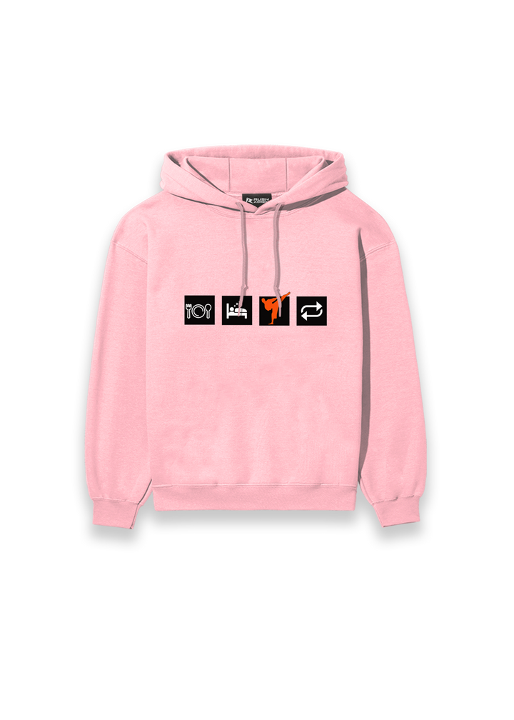 Karate Routine Boys Classic Hoodie