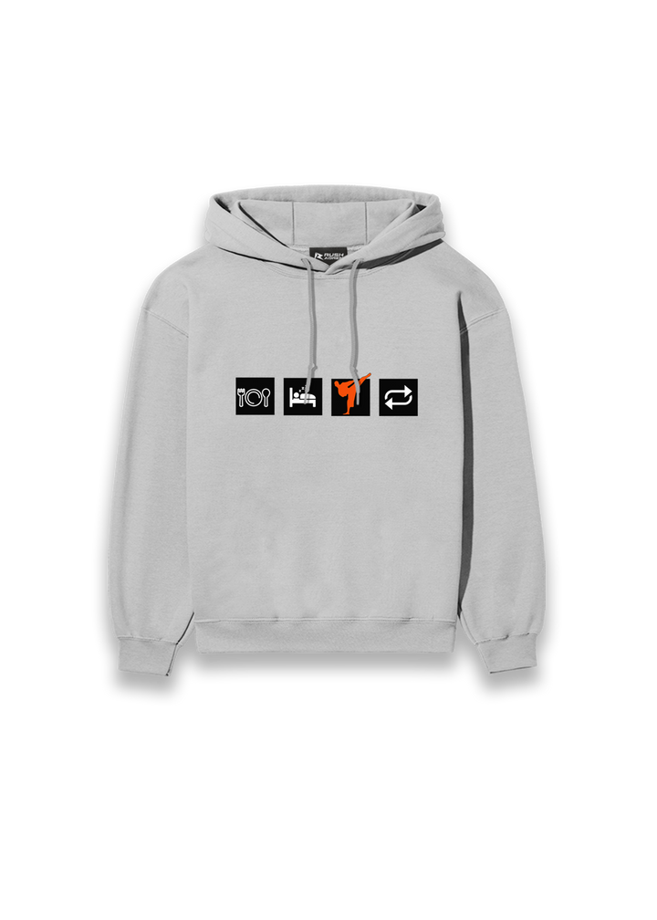 Karate Routine Boys Classic Hoodie