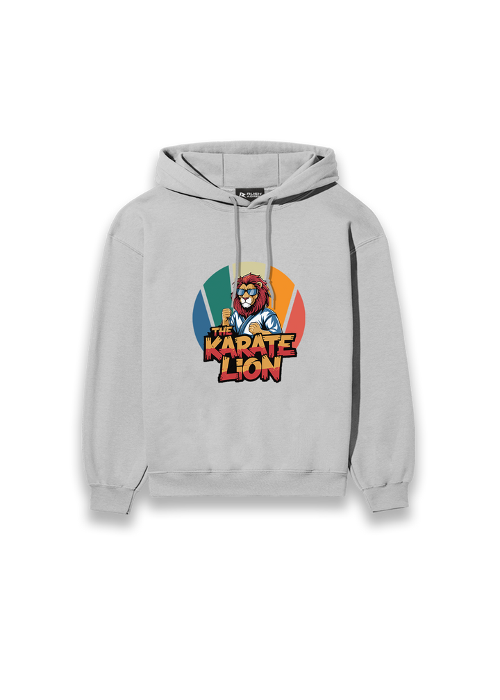 Boys Lion Spirit Karate Graphic Hoodie