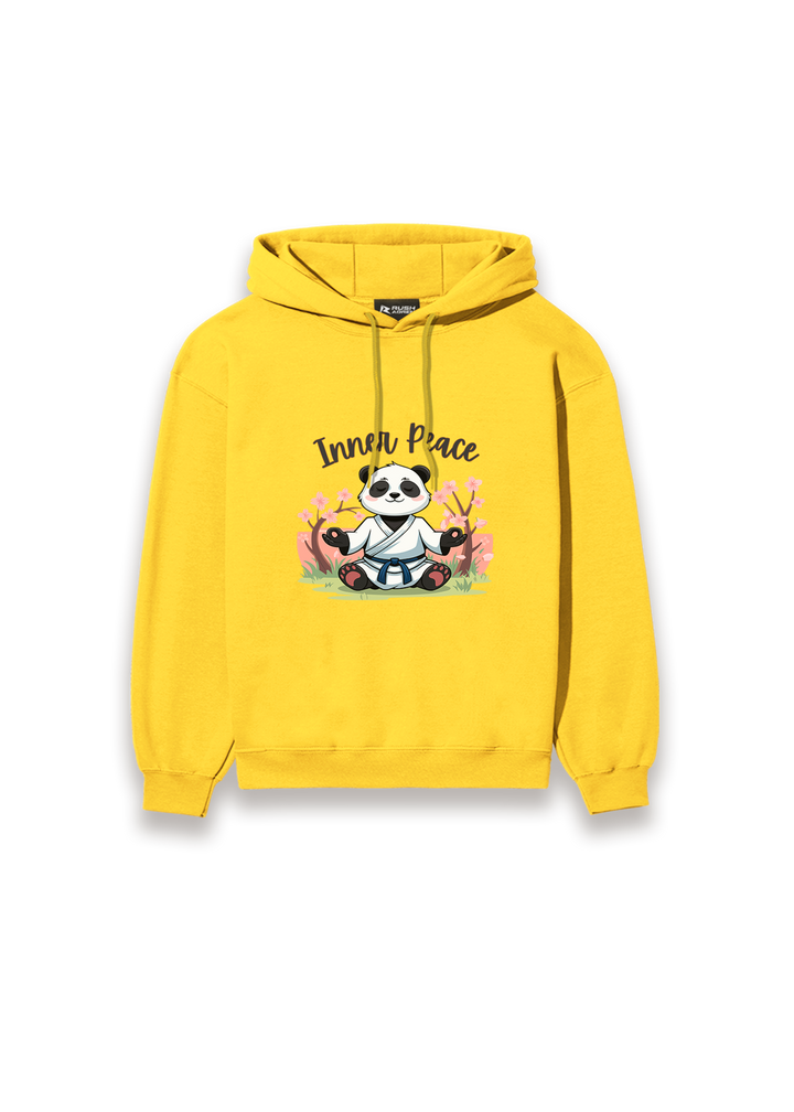 Inner Peace Panda Boys Hoodie