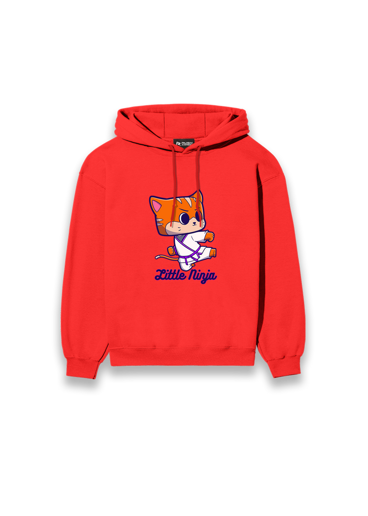 Boys Calm Cat Classic Hoodie