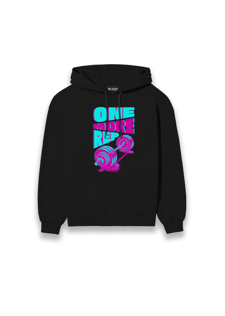 One More Rep Neon - Gym Kids Hoodie