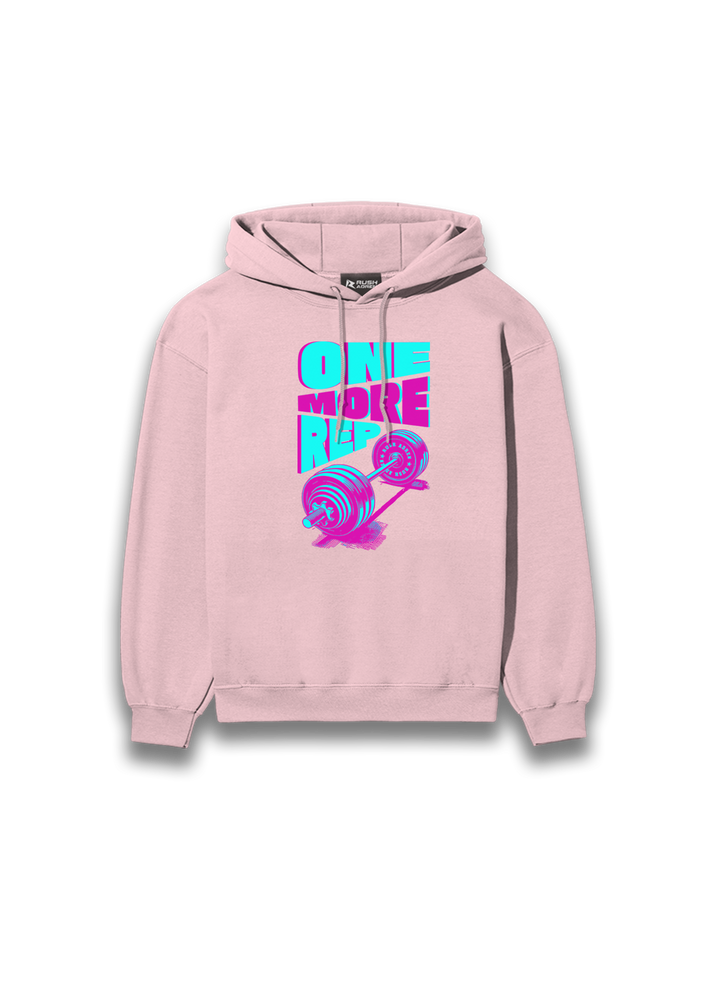 One More Rep Neon - Gym Kids Hoodie