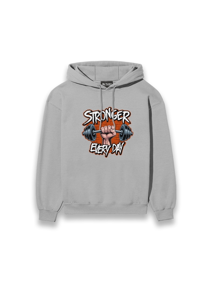 Stronger Every Day - Gym Kids Hoodie