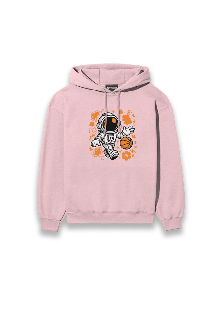 Cosmic Crossover Astronaut Basketball - Kids Hoodie