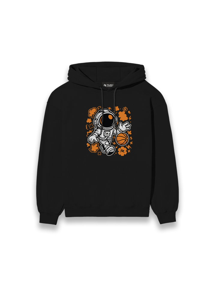 Cosmic Crossover Astronaut Basketball - Kids Hoodie