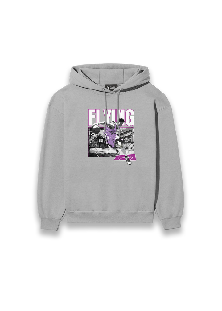 Flying Basketball Anime - Kids Hoodie