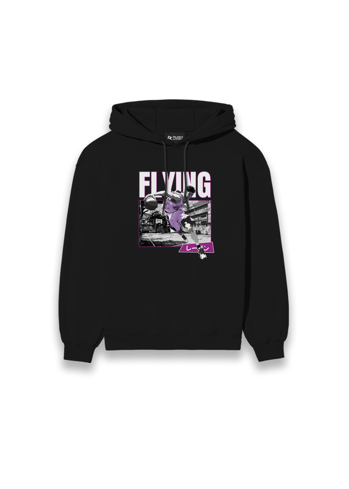 Flying Basketball Anime - Kids Hoodie