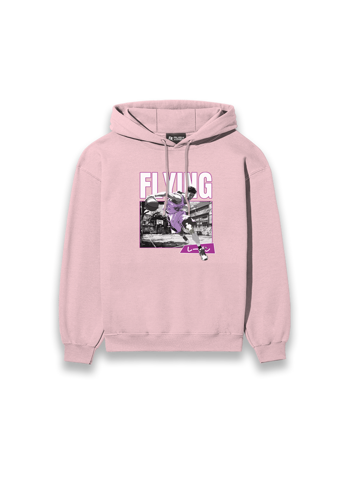 Flying Basketball Anime - Kids Hoodie