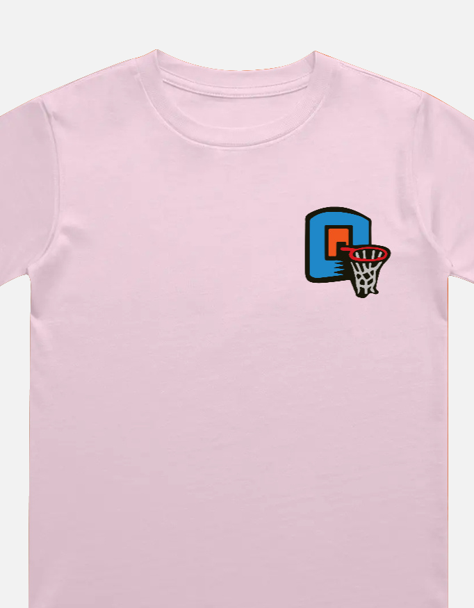 Basketball Hoop - Kid's Crew Neck T-Shirt