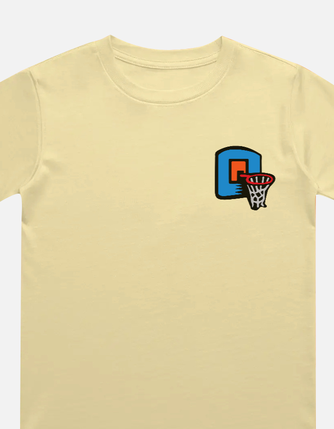 Basketball Hoop - Kid's Crew Neck T-Shirt