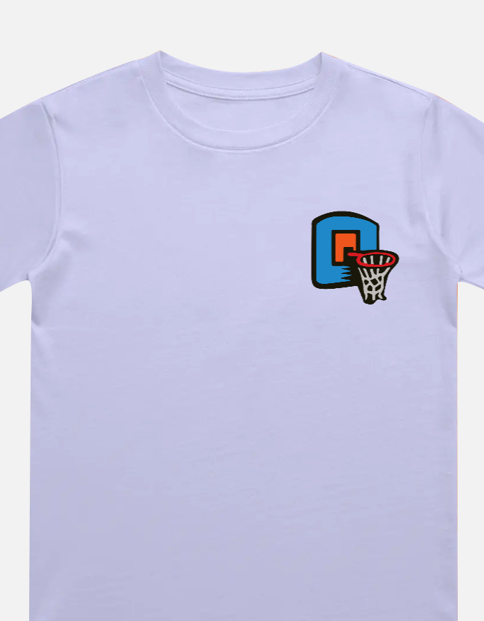 Basketball Hoop - Kid's Crew Neck T-Shirt
