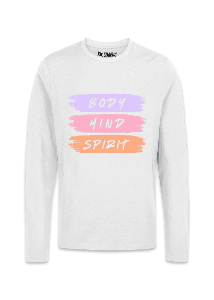 Mindful Living Body Mind Spirit T-Shirt