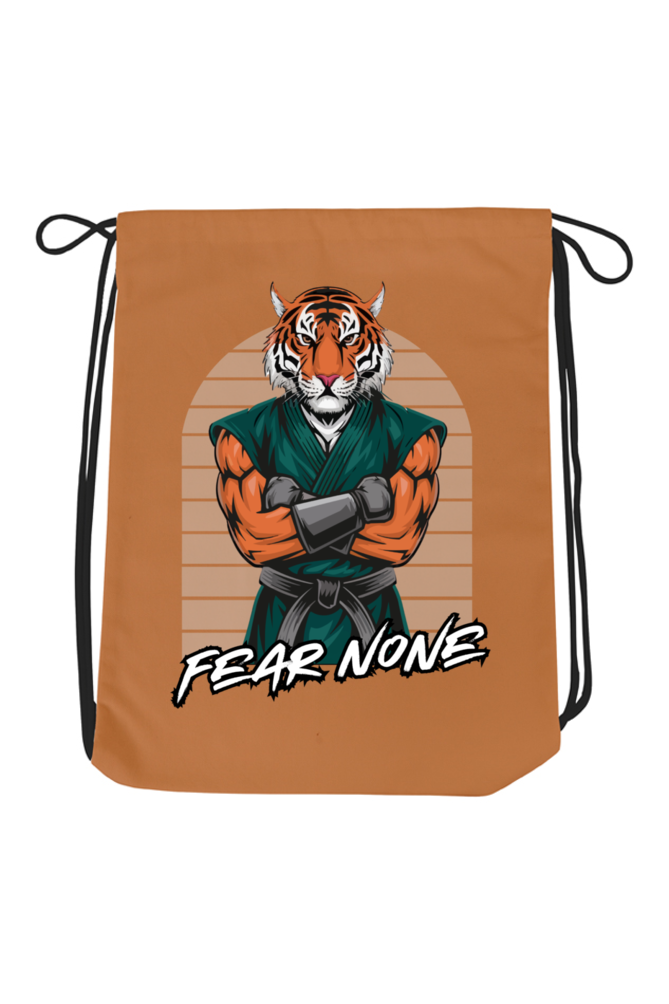 Martial Arts Bag With martial art tiger & FEAR NONE