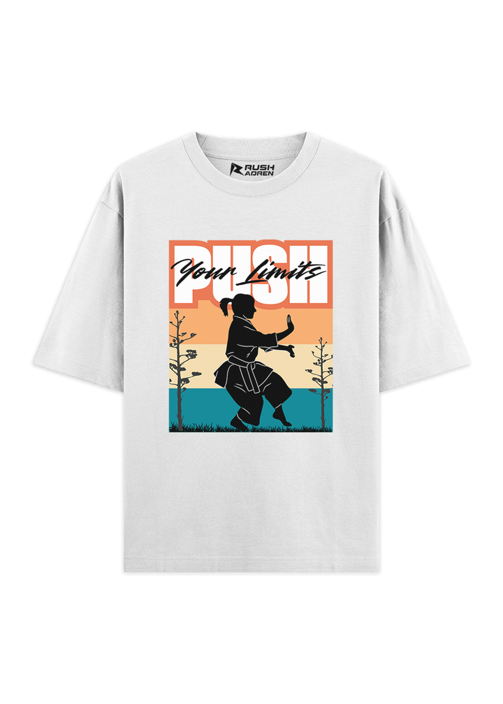 Push Your Limits Oversized Classic T-Shirt