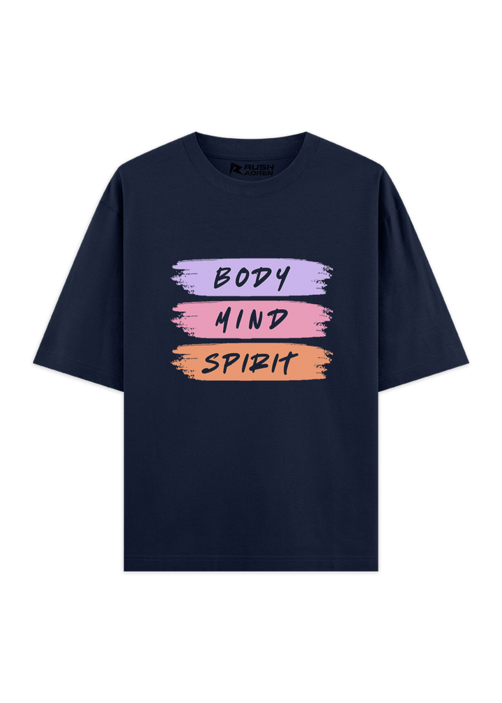 Body Mind Spirit Oversized Classic T-Shirt