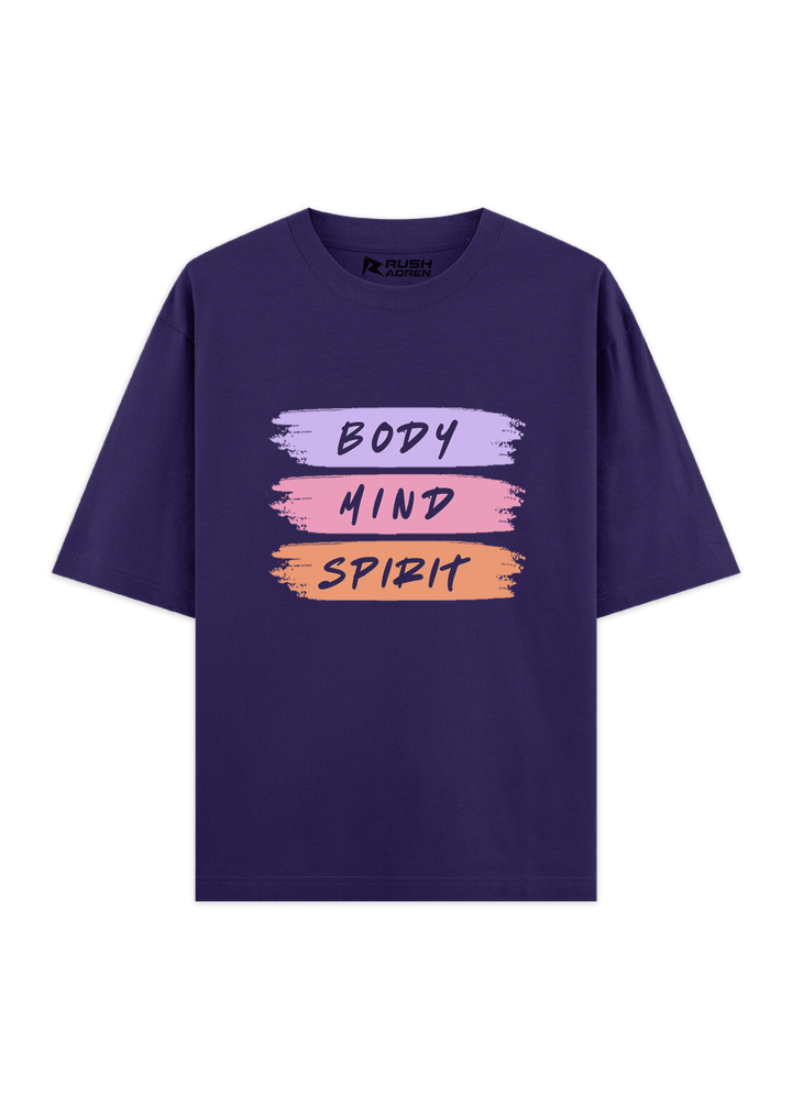 Body Mind Spirit Oversized Classic T-Shirt