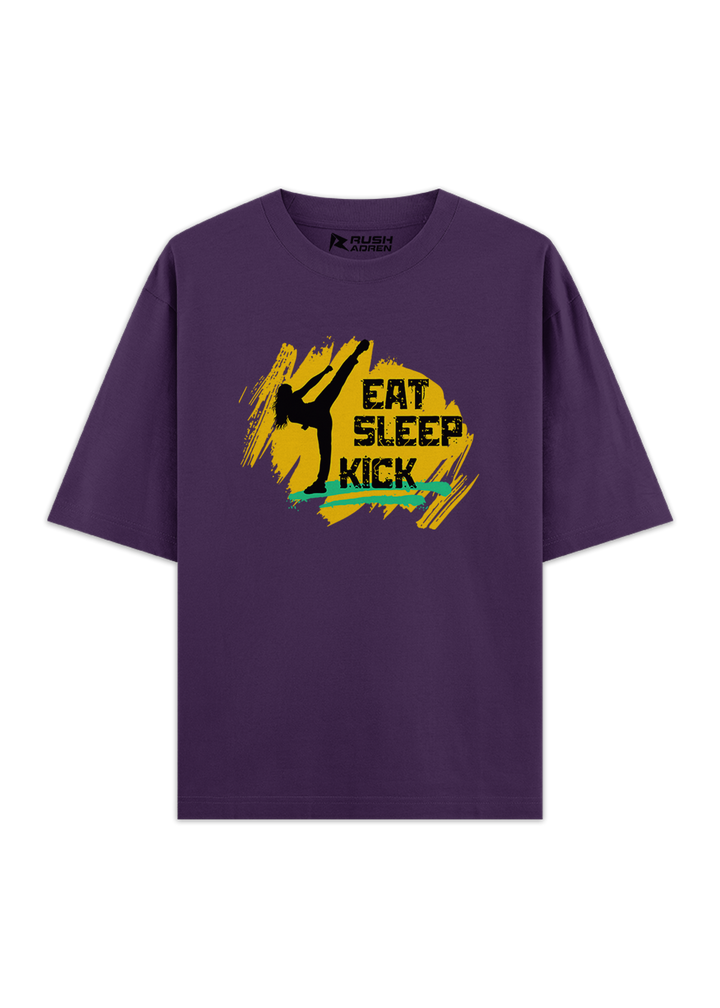 Eat Sleep Kick Oversized Classic T-Shirt