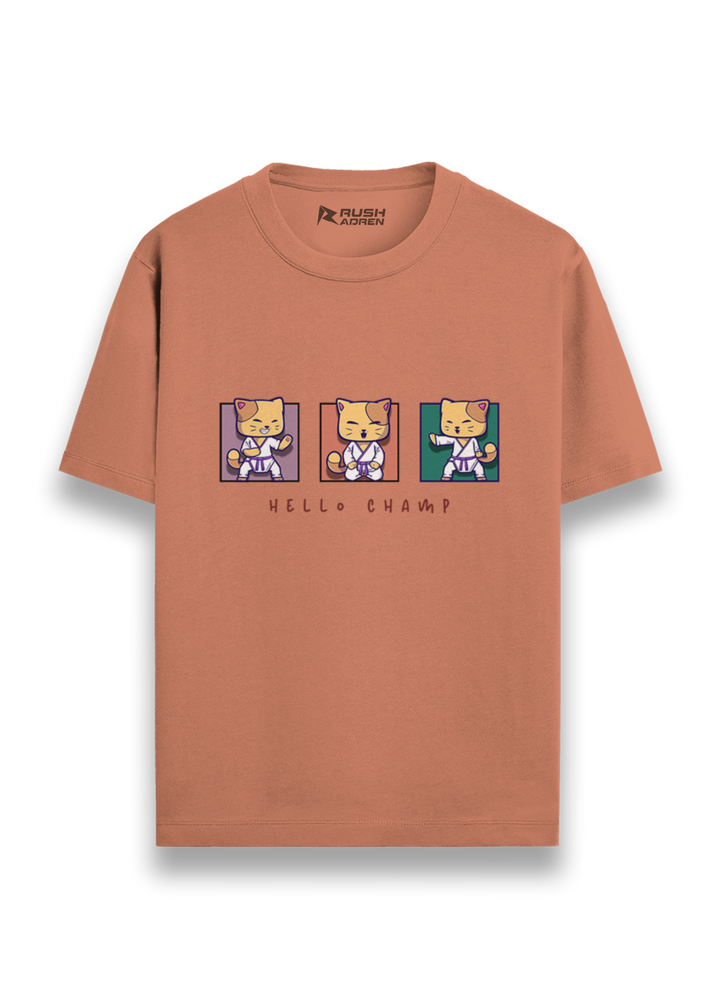 Hello Champ Graphic T-Shirt