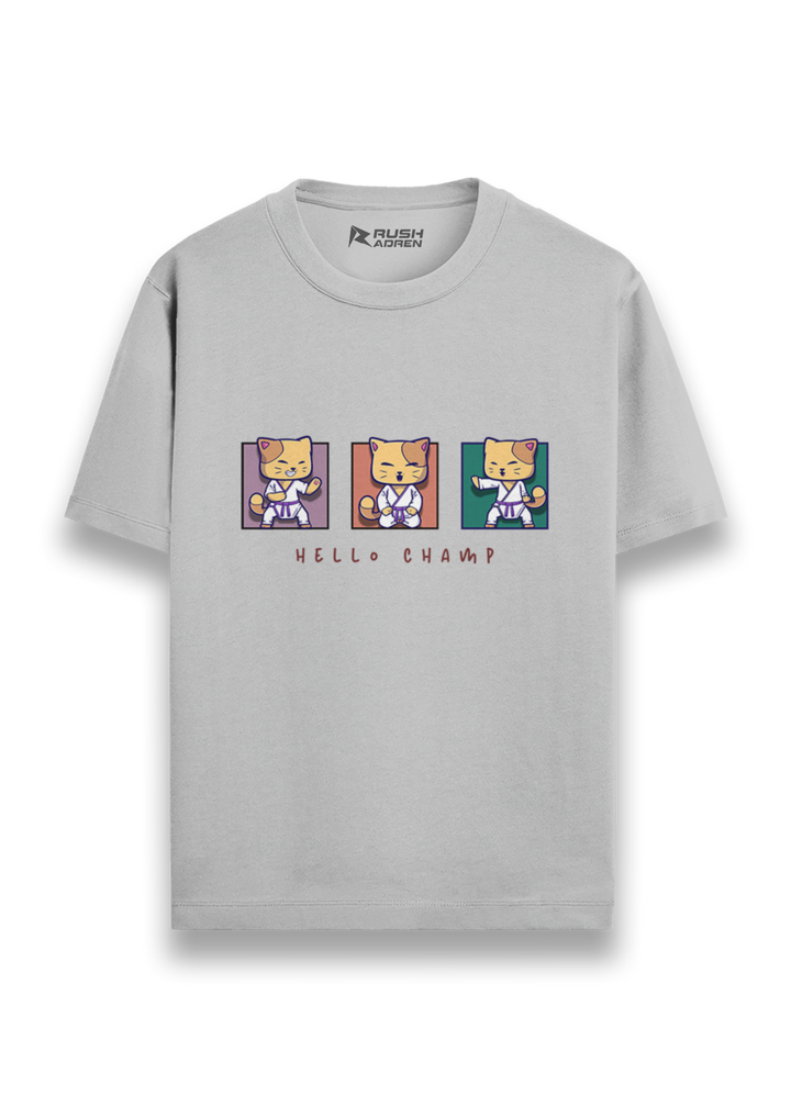 Hello Champ Graphic T-Shirt