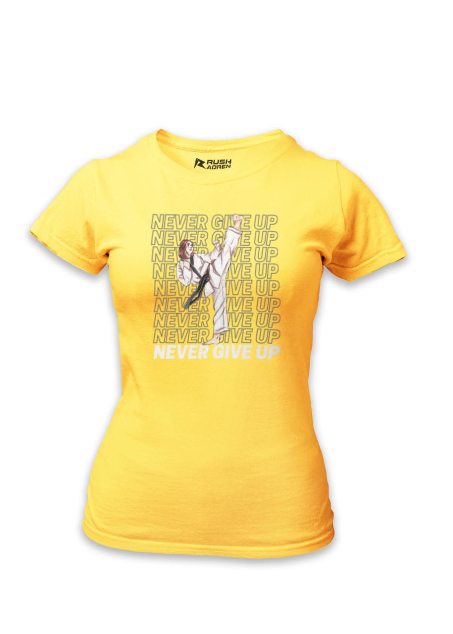 Karate Never Give Up Classic T-Shirt