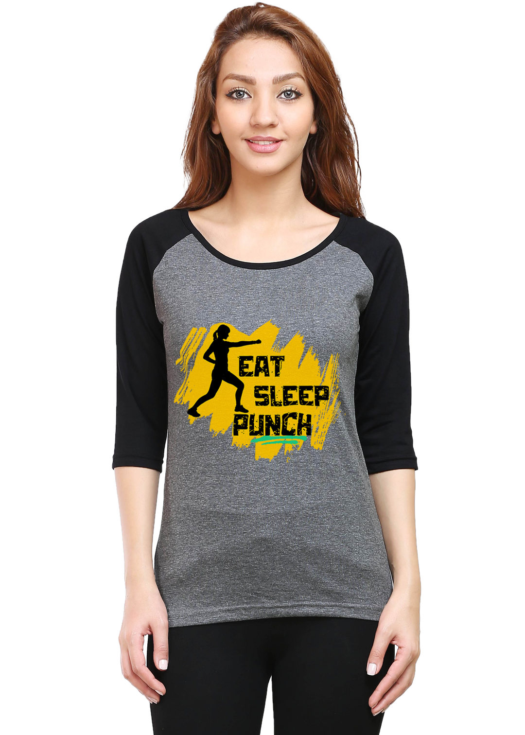 Eat Sleep Punch Raglan T-Shirt