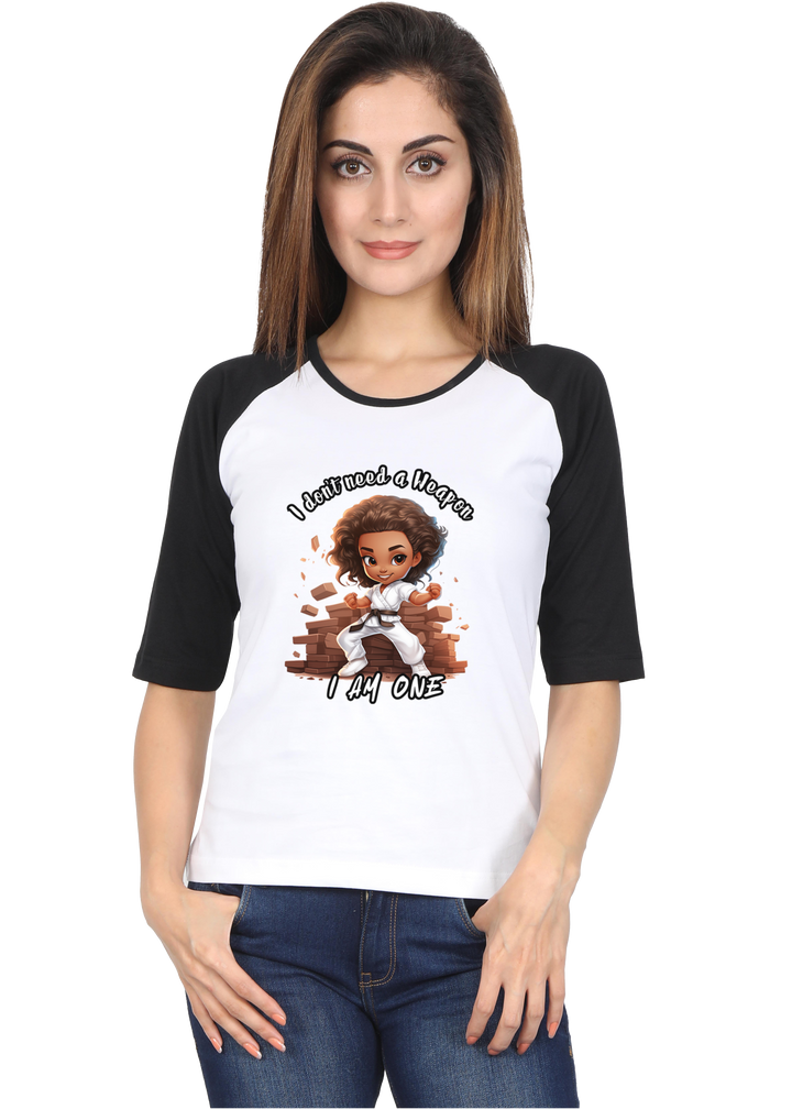 The Weapon Raglan 3/4th Sleeve T-Shirt