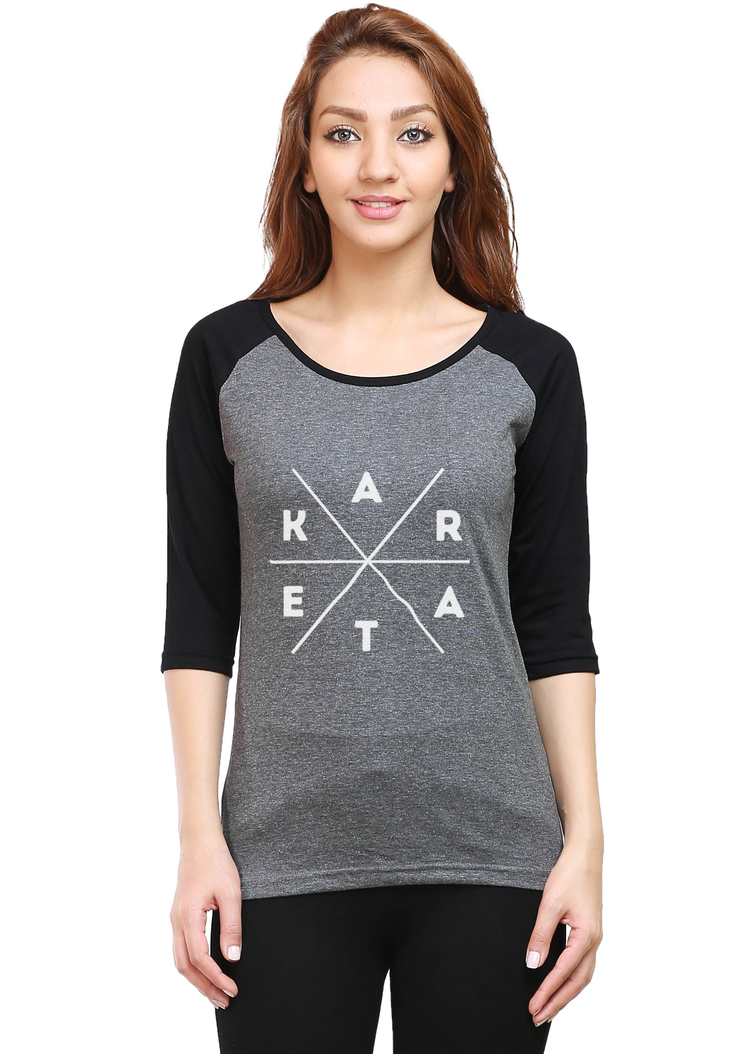 Classic Karate Cross Graphic T-Shirt