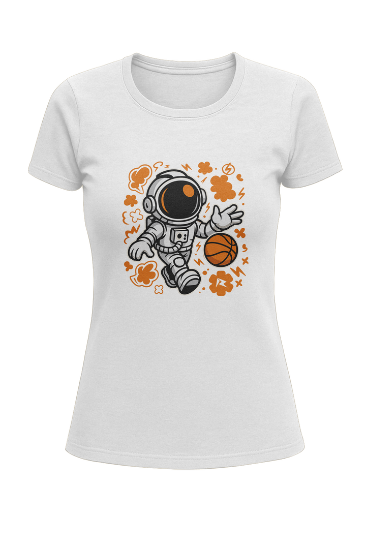 Cosmic Basketball Player -  Women's Classic T-Shirt