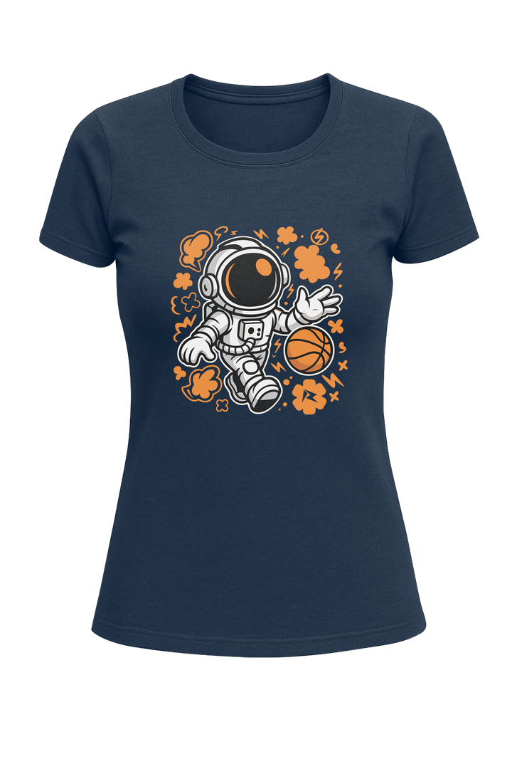 Cosmic Basketball Player -  Women's Classic T-Shirt