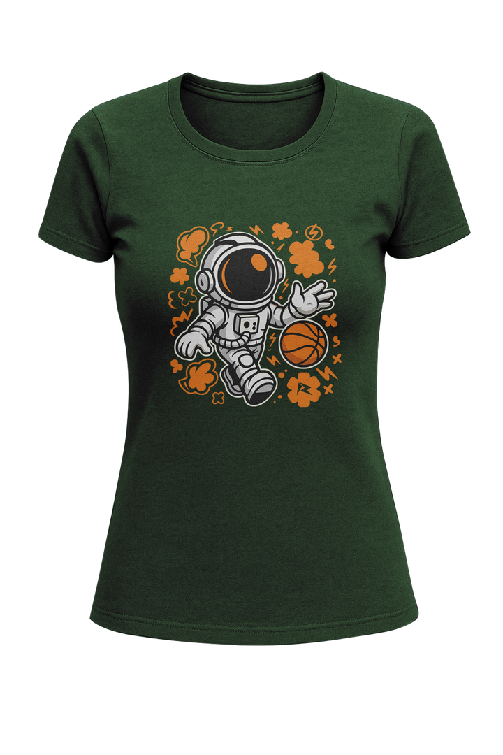 Cosmic Basketball Player -  Women's Classic T-Shirt